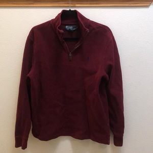 Men’s half zip sweater